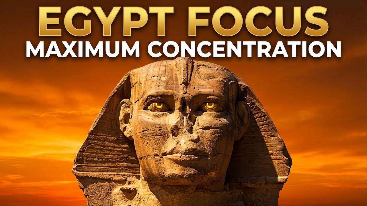 Immersive Egypt Soundscape | Stress Relief & Deep Work