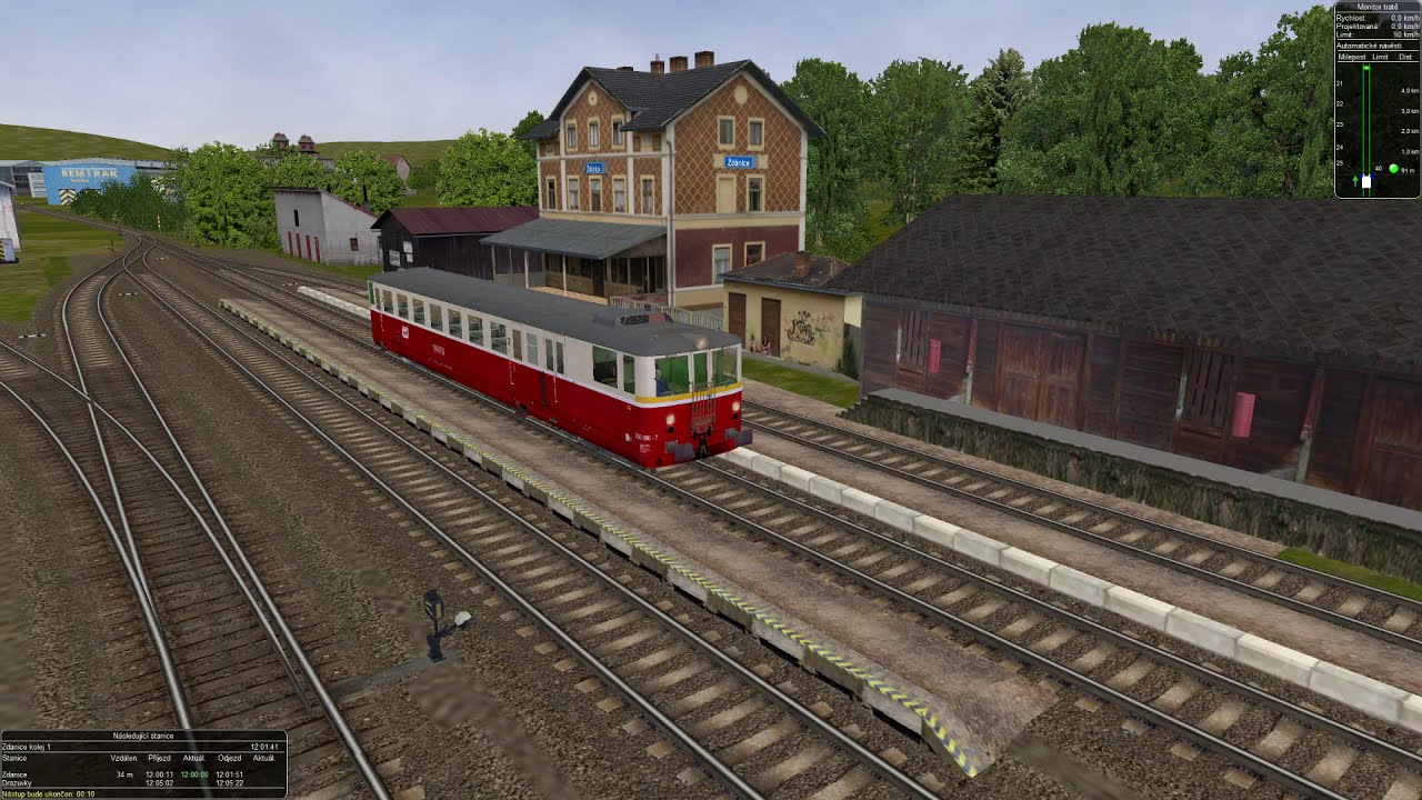Ždánice - Čejč v Openrails