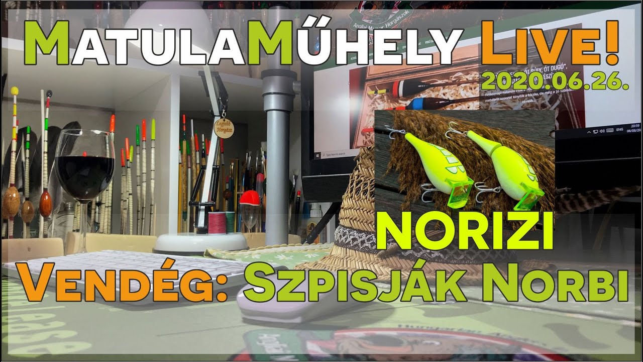 Matula Műhely Live! - 2020-06-26 élő adás felvétele - Beszélgetés Szpisják 