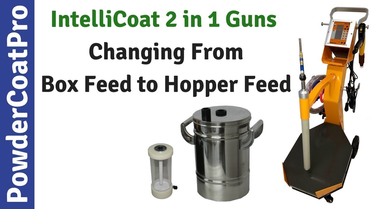 Changing from box feed to hopper mode