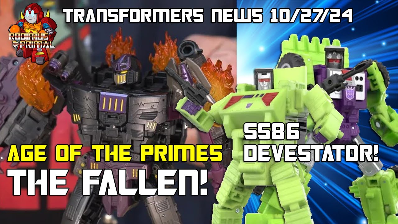 Age of the Prime The Fallen and SS86 Devestator REVEALED!