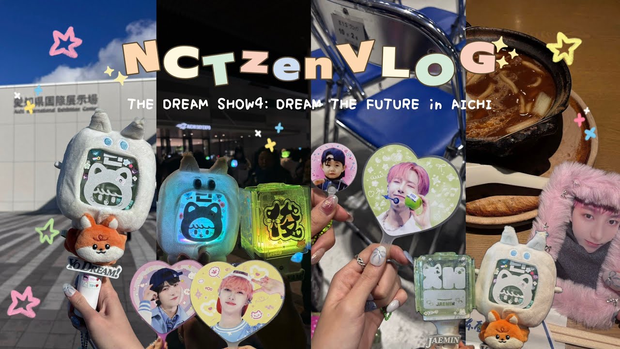 [ NCTzen VLOG ] ありがとうドリショ4🥹💙名古屋オーラスブイログ🎞⟡.·/ NCT DREAM THE DREAM SHOW4 in JAPAN 愛知 / 시즈니 브이로그 