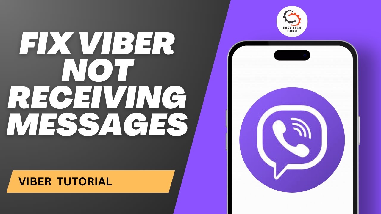 How to Fix Viber Not Receiving Messages