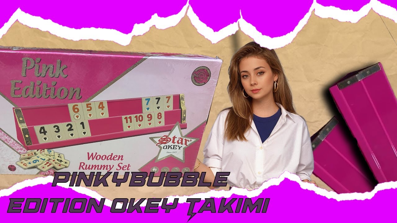 AŞKO KUŞKO OKEY TAKIMI! STAR OKEY TAKIMI PINK EDITION