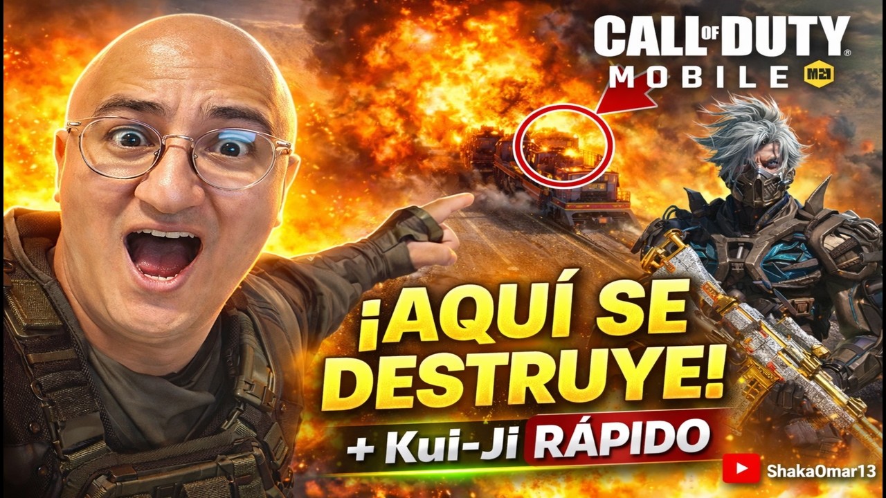 DESTRUYE EL TREN FÁCIL en DMZ 🔥 Mejor Ubicación + Skin del Kui Ji RÁPIDO | Call of Duty Mobile
