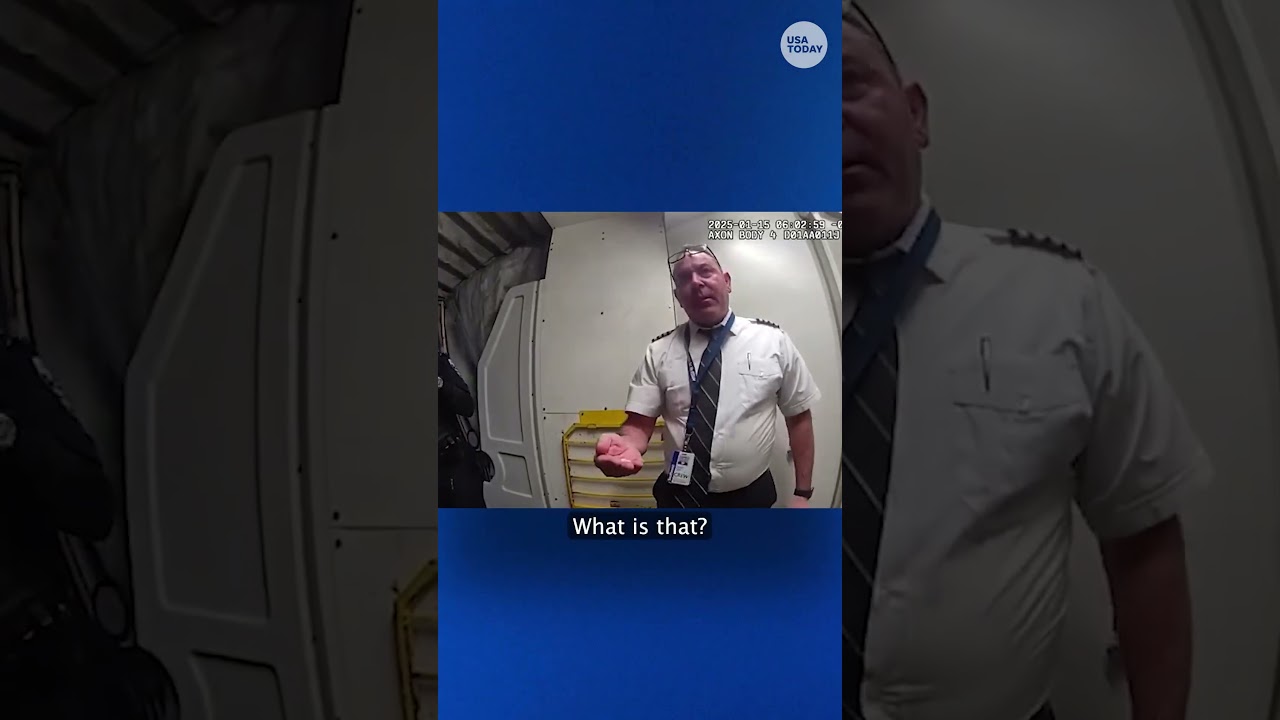 Bodycam shows Southwest pilot arrested for DUI #Shorts