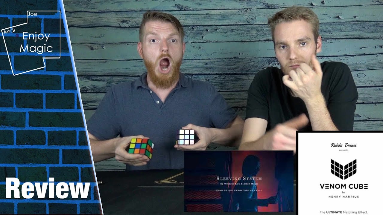 Venom Cube (Henry Harrius) & Sleeving System (Witness Kou) || Enjoy Magic Review