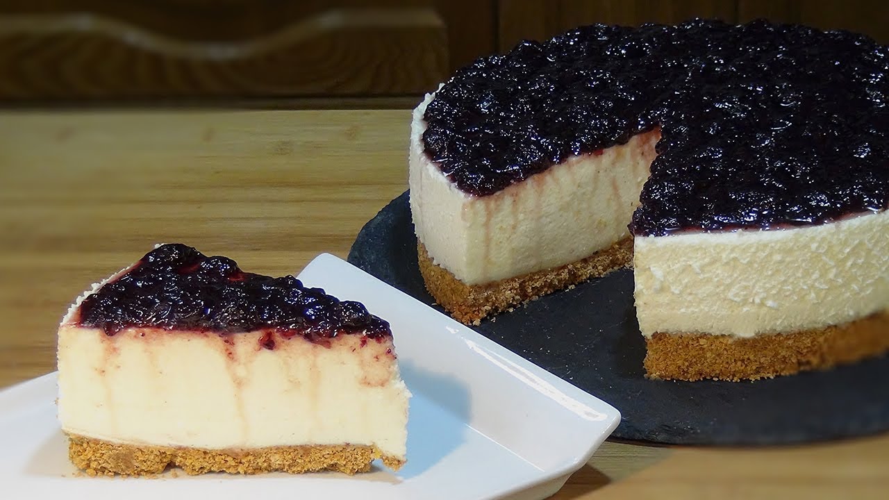 Receta Cheesecake fácil, rápida y sin horno - Recetas de cocina, paso a paso - Loli Domínguez