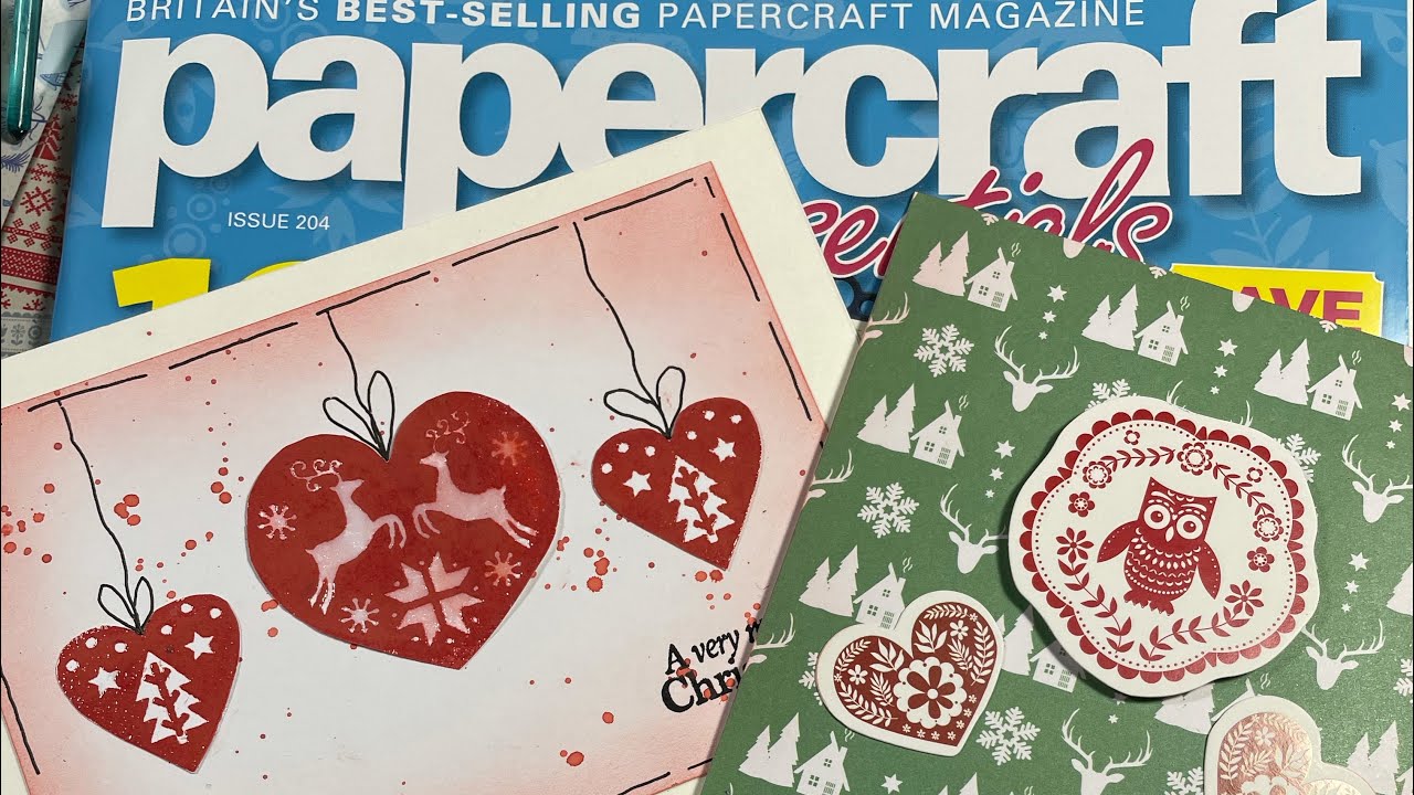Papercraft Essentials issue 204 lets create some cards