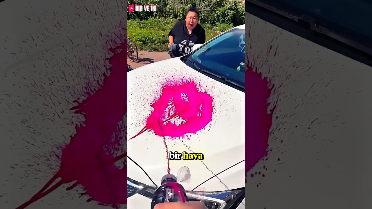 Bek&ccedil;inin Renkli Araba S&uuml;rprizi! 😱🚗