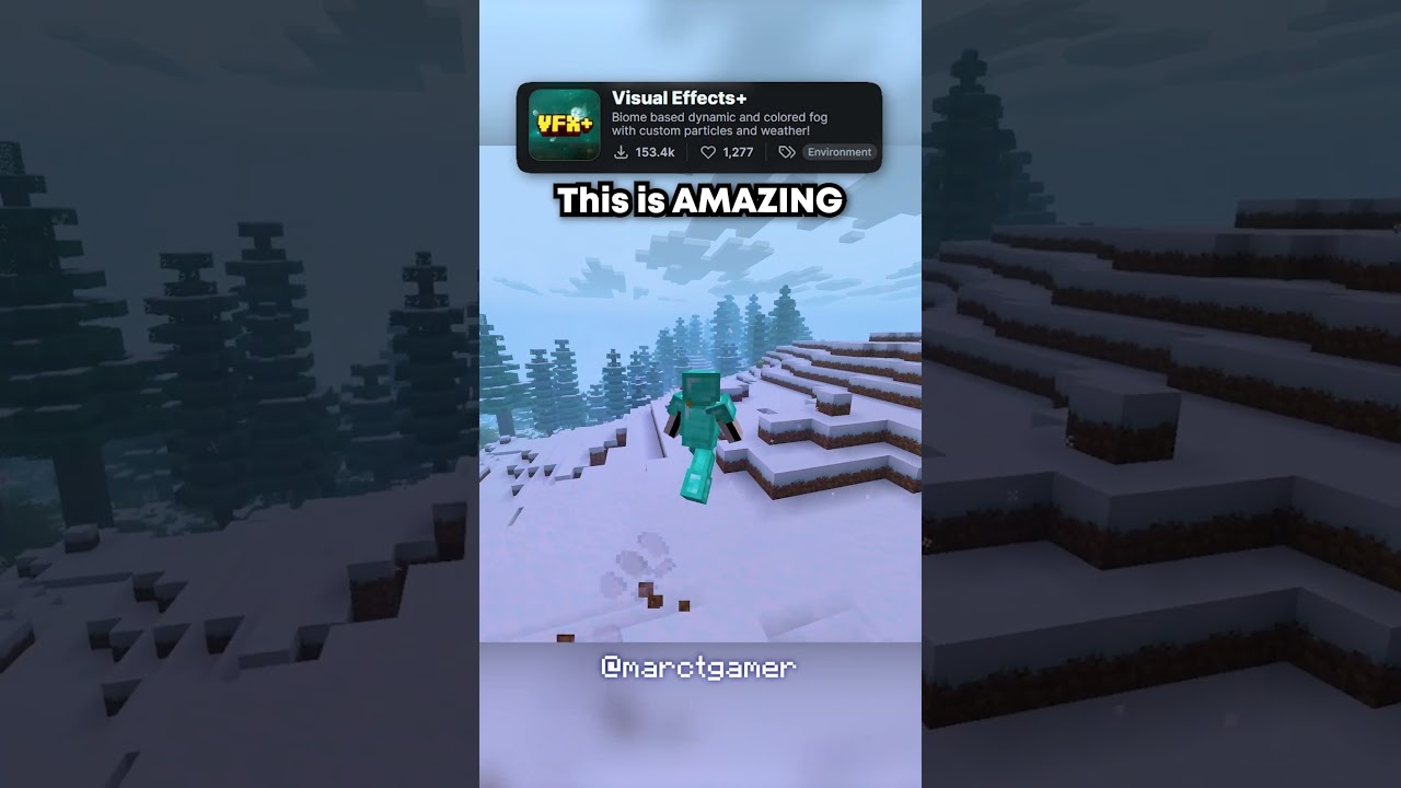 Minecraft Just Got a HUGE Upgrade! | (Visual Effects+ Resource Pack)