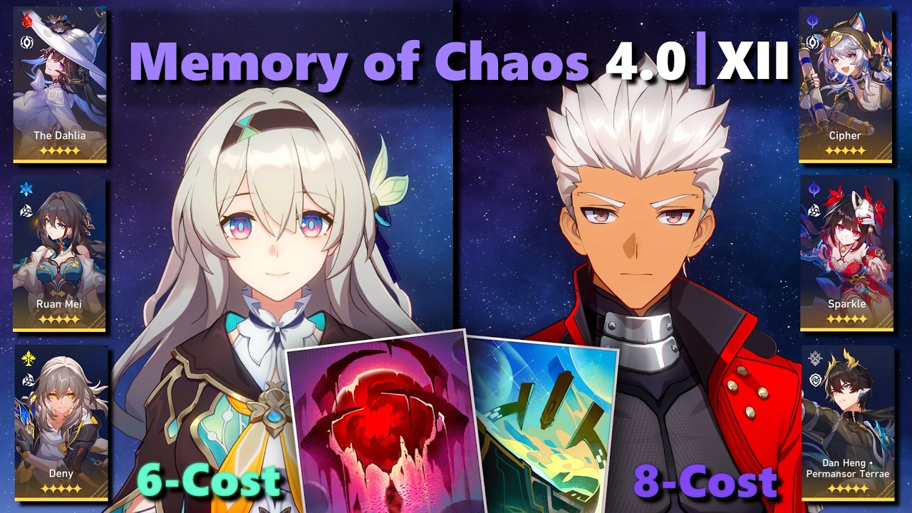 [HSR] Memory of Chaos 4.0 F12 | E0 Firefly x HMC Sustainless SB + E0 Archer x Sparkle | F2P Teams