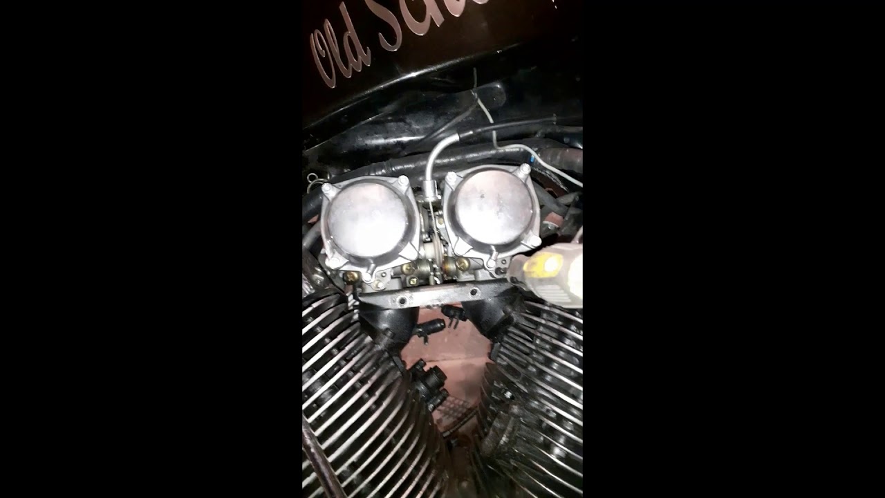 #Carburazione yamaha virago e dragstar x scarico aperto