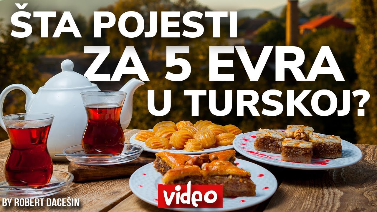 TURSKA HRANA i šta smo sve pojeli za 5 EVRA? (i dobro se najeli)
