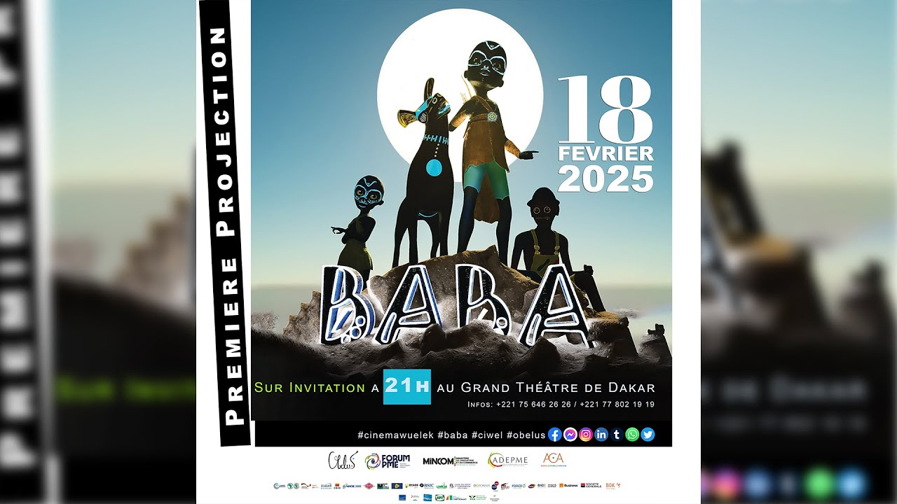 Première Projection du film d'animation Baba produit par Obelus film & Animation Studio
