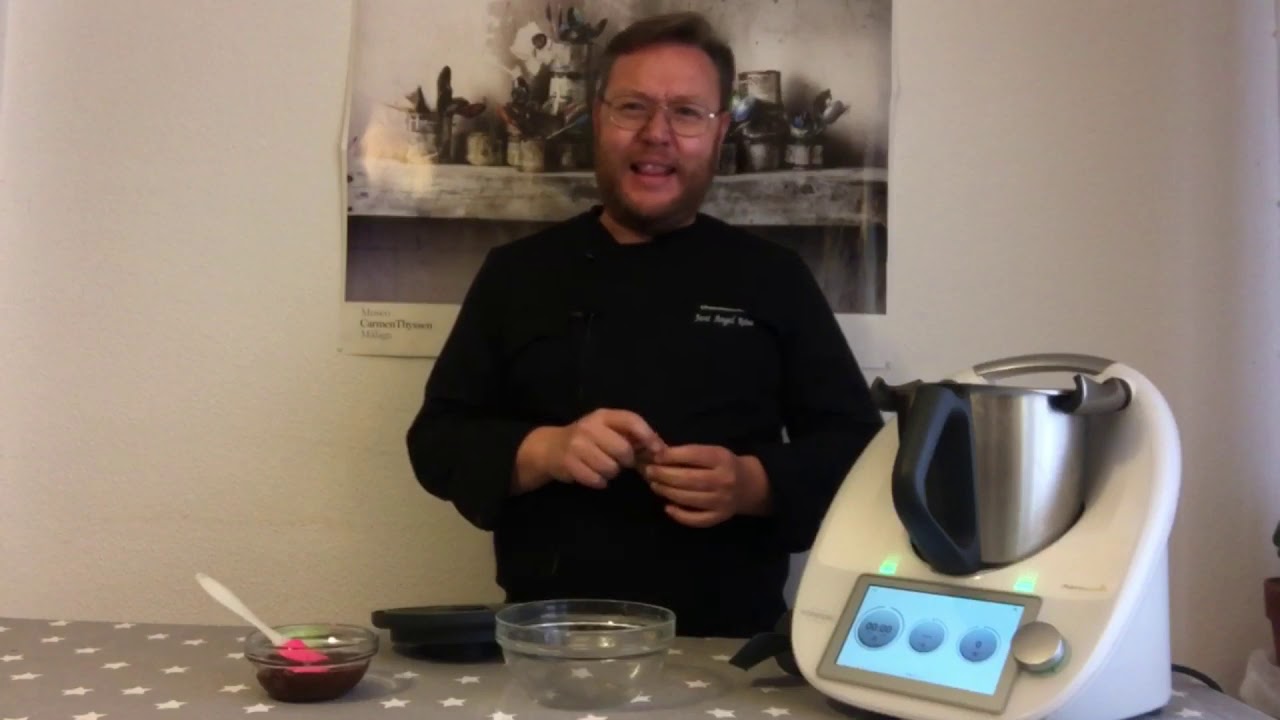 Aquafaba y Mousse de Chocolate con Aquafaba con Thermomix y José Ángel