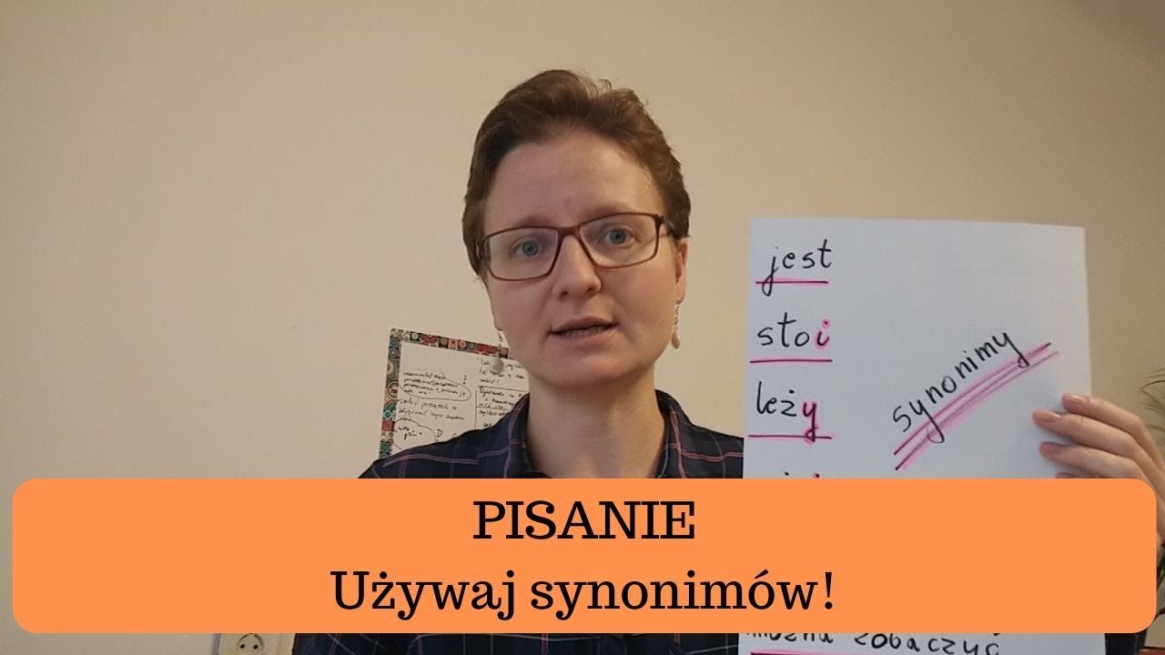 PISANIE: Używaj synonimów!