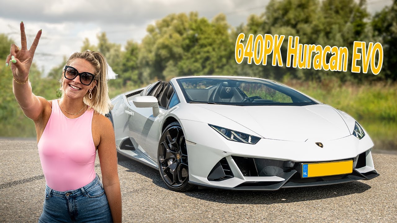 LAMBORGHINI RIJDEN MET MIJN VRIENDIN!