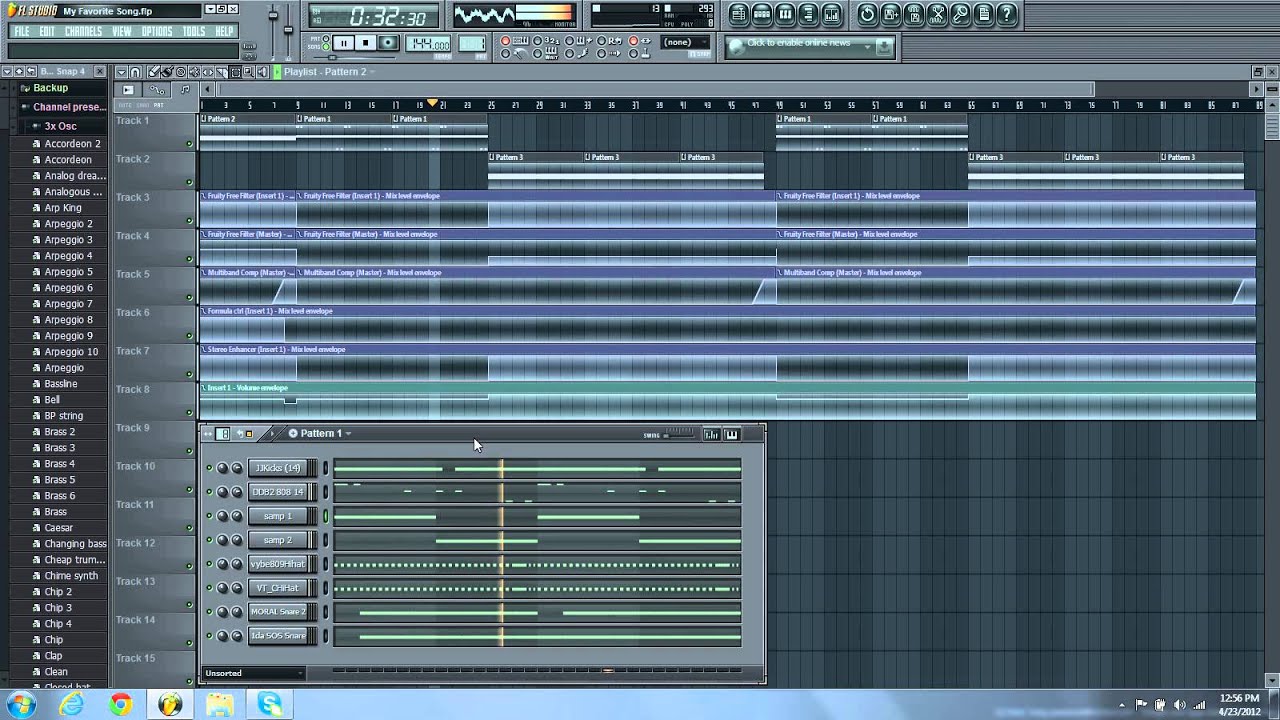 Wiz Khalifa - My Favorite Song Instrumental Remake fl studio!!! (w/free flp!!!)