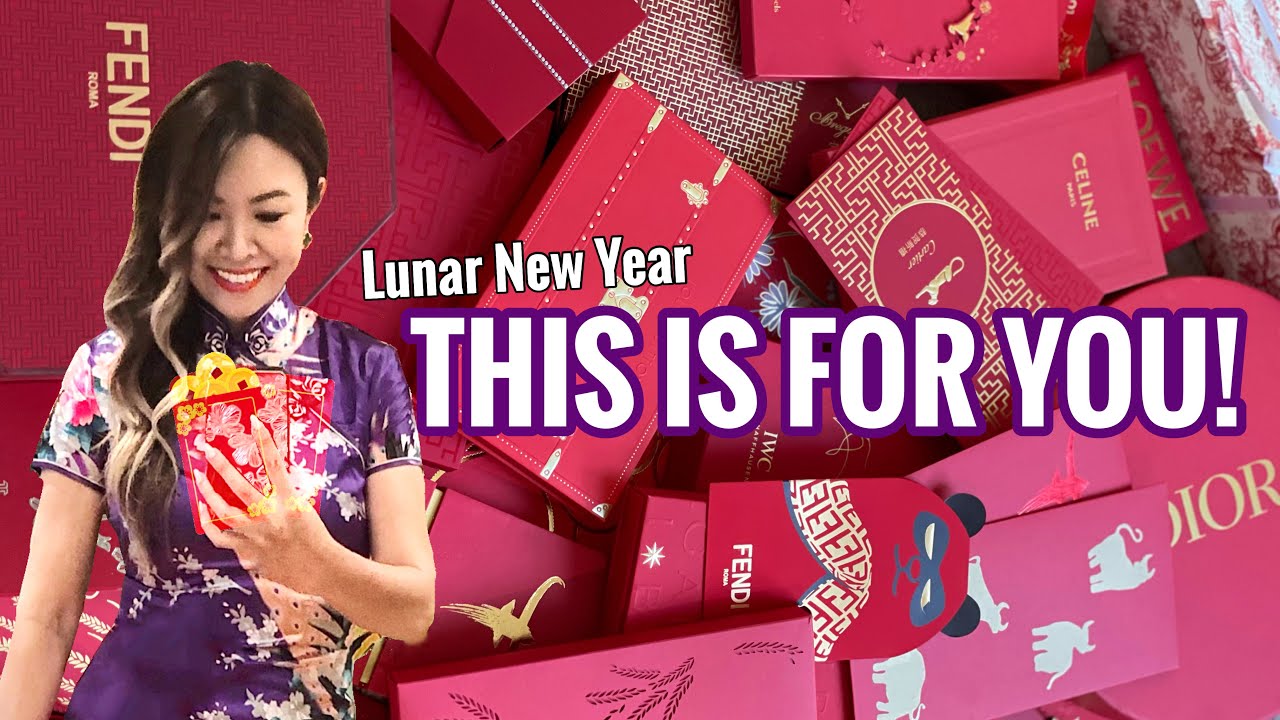LUNAR NEW YEAR LUXURY 🧧UNBOXINGS 2021 | Dior, Hermes, LV, Cartier, Fendi Red Packets & more