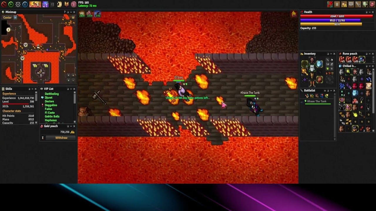 | Medivia Online|  Abomination Hell Duo Hunt