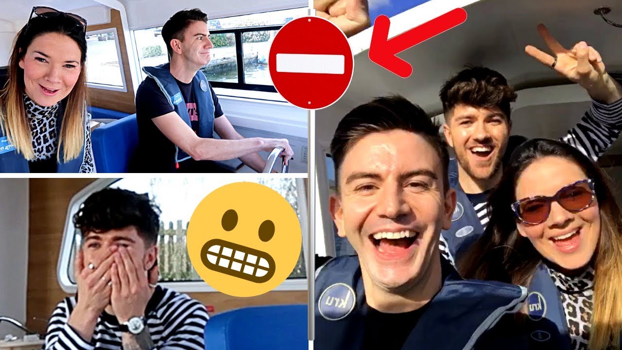NORFOLK BROADS & HOME BARGAINS SHOPPING WITH KATE MCCABE & LUKE CATLEUGH *WE CRASHED A BOAT*