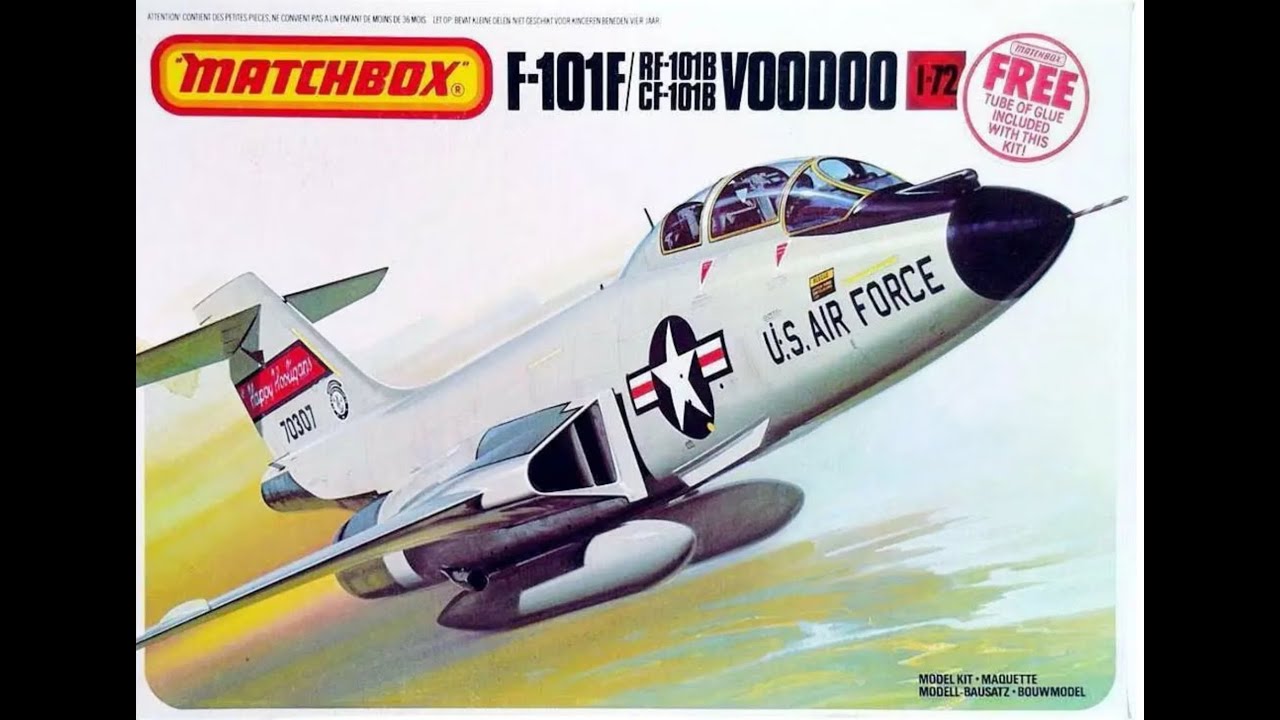Matchbox March: 1/72 F-101F Voodoo PK-411 kit review