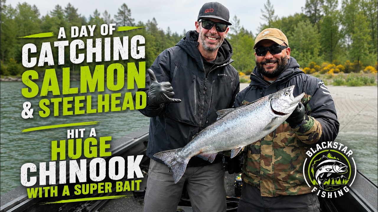 Great Day Catching King Salmon and Steelhead