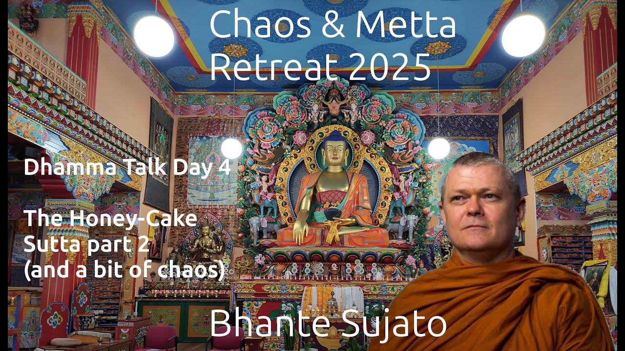 Bhante Sujato - The Honey Cake Sutta part 2 (retreat talk Jan 25 - Day 4)