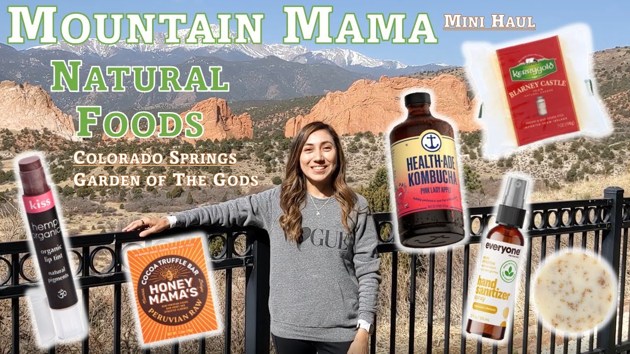 Clean Beauty and Food haul at Mountain Mama Natural Foods