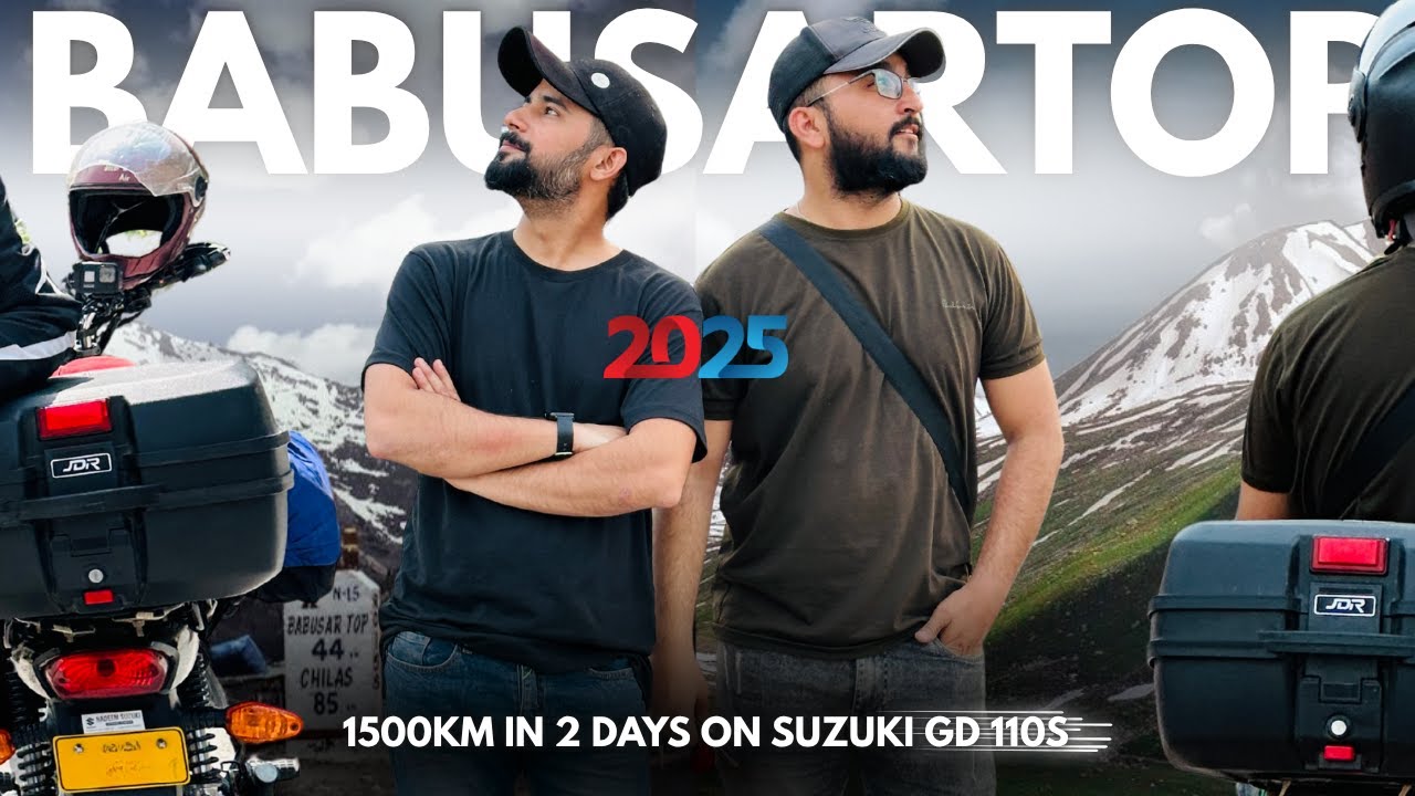 2-Day Ride • 1500KM • Lahore to Babusar on GD 110S – EPIC!