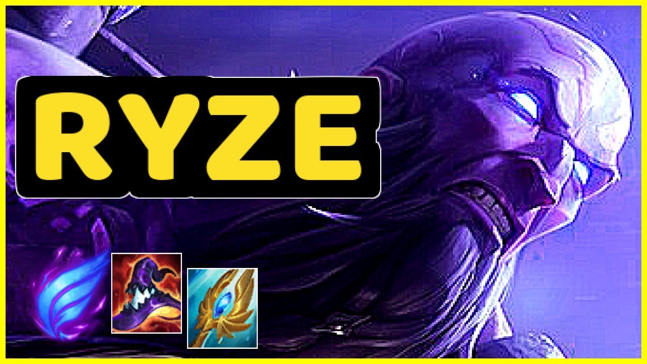 RYZE VS MEL MID GAMEPLAY