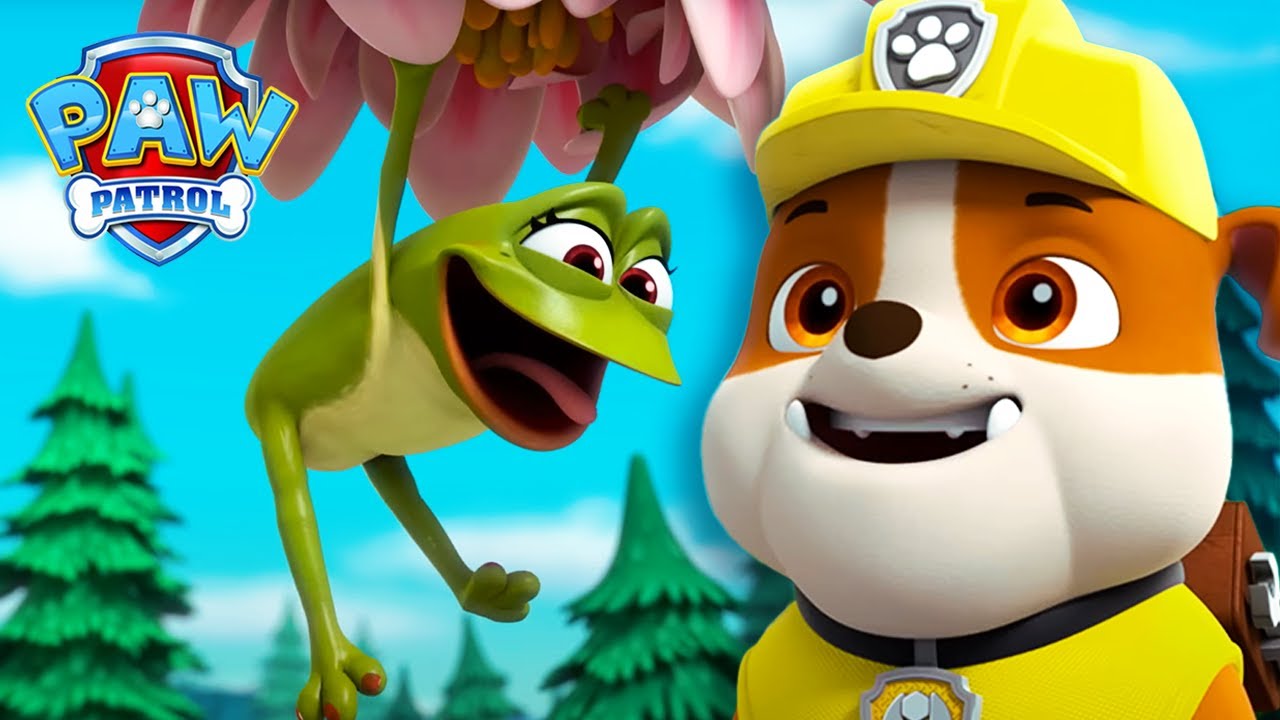 Borgmästare Goodway förvandlas till en groda! - PAW Patrol På Svenska Tecknad film för barn