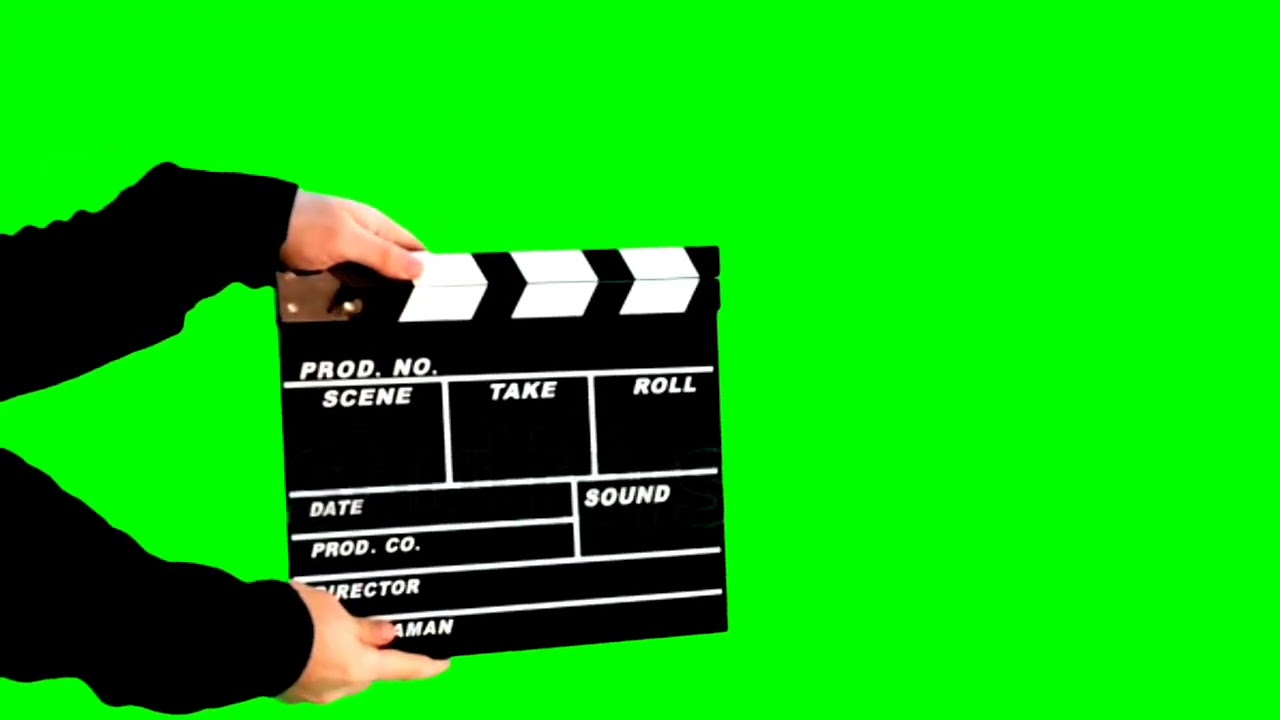 Green screen clapperboard ~PART 2