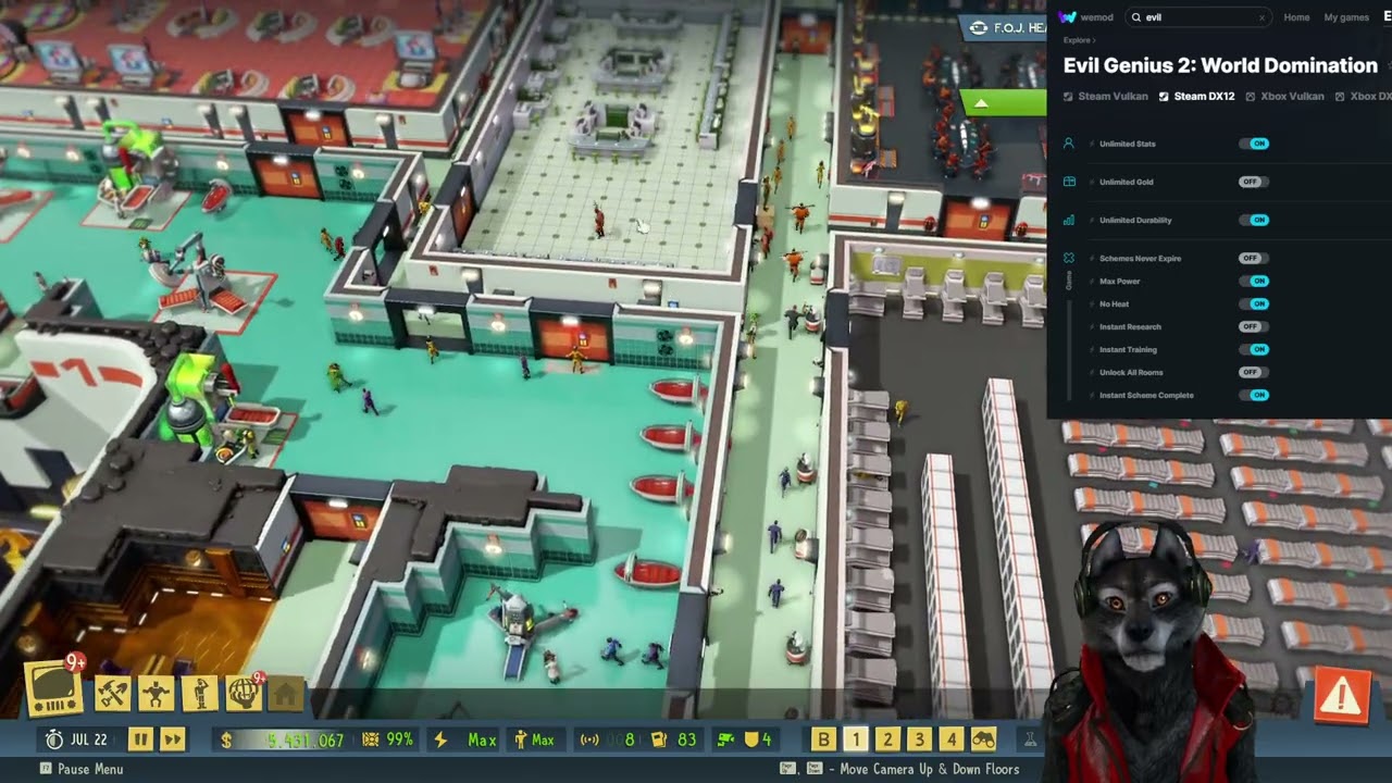 Evil Genius 2: World Domination Cheat Play