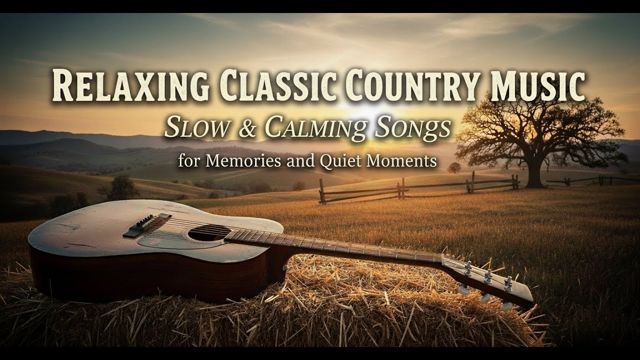 Relaxing Classic Country Music – Slow & Calming Songs for Memories and Quiet Moments