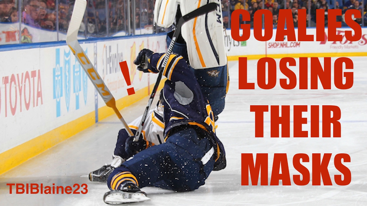 Goalies LOSING Their Masks