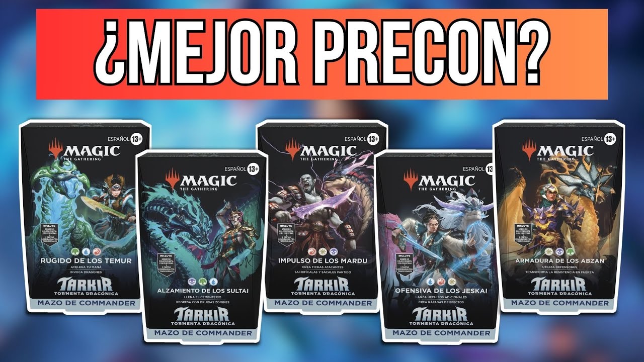 Tarkir Dragonstorm | El mejor deck precon