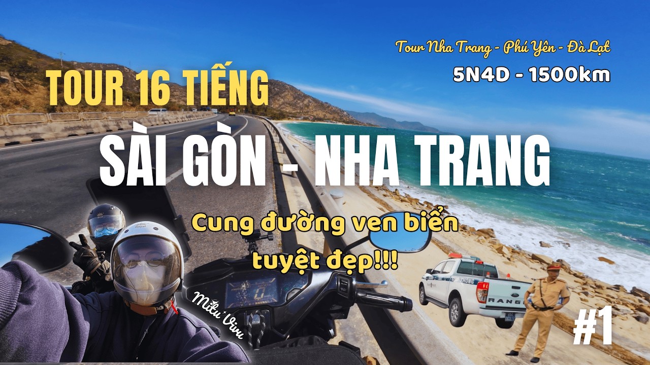 Phượt Nha Trang 16 Tiếng Full Cung Đường Ven Biển Tuyệt Đẹp | Cập nhật chốt CSGT trên hành trình #1