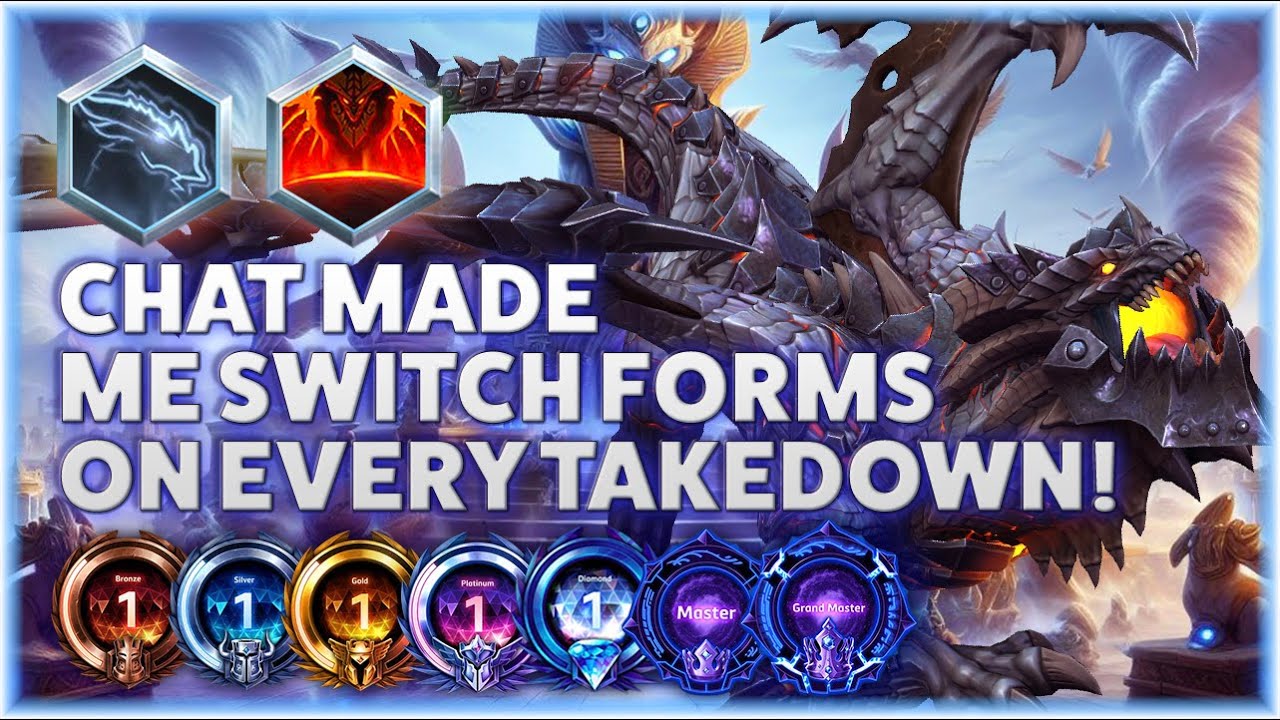 Deathwing Cataclysm - DONO CHALLENGE: SWITCH FORMS ON EVERY TAKEDOWN! - B2GM Season 1 2025