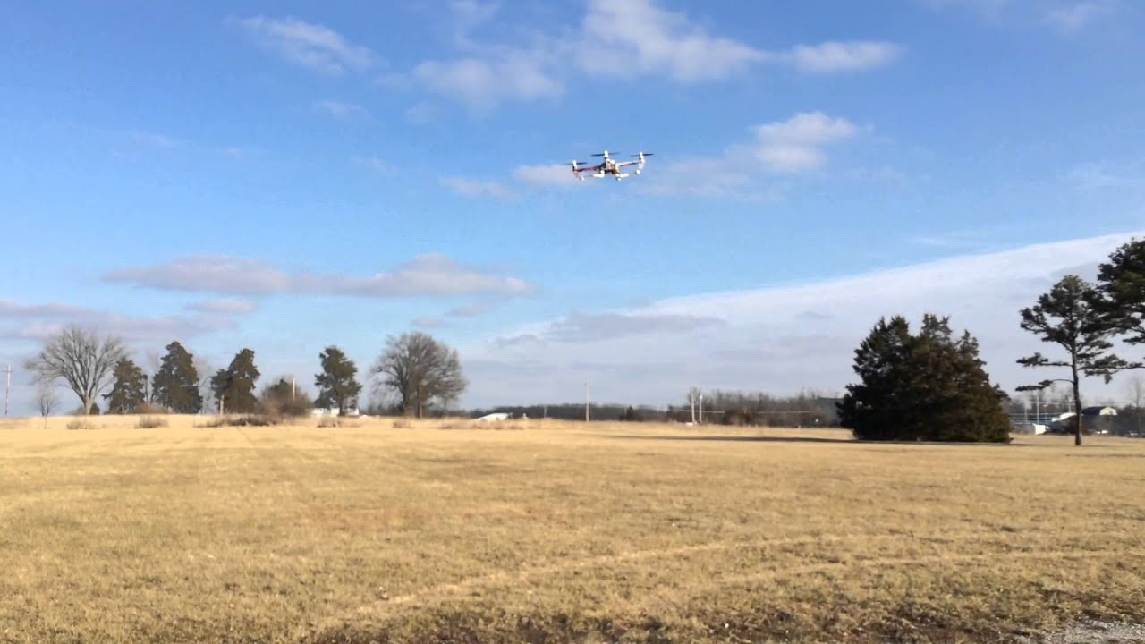 DJI F450 RETRAX Flight Test