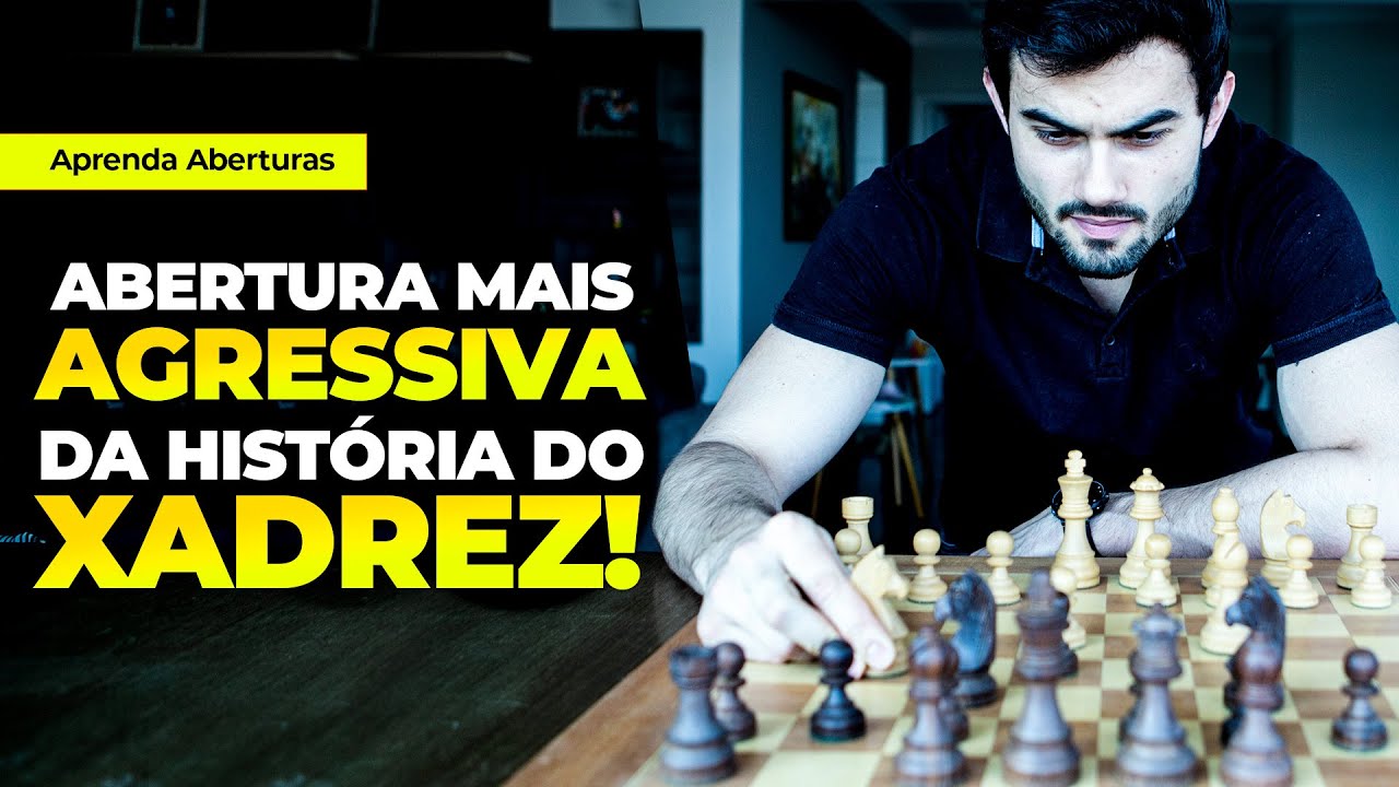 A abertura mais AGRESSIVA da história do xadrez!