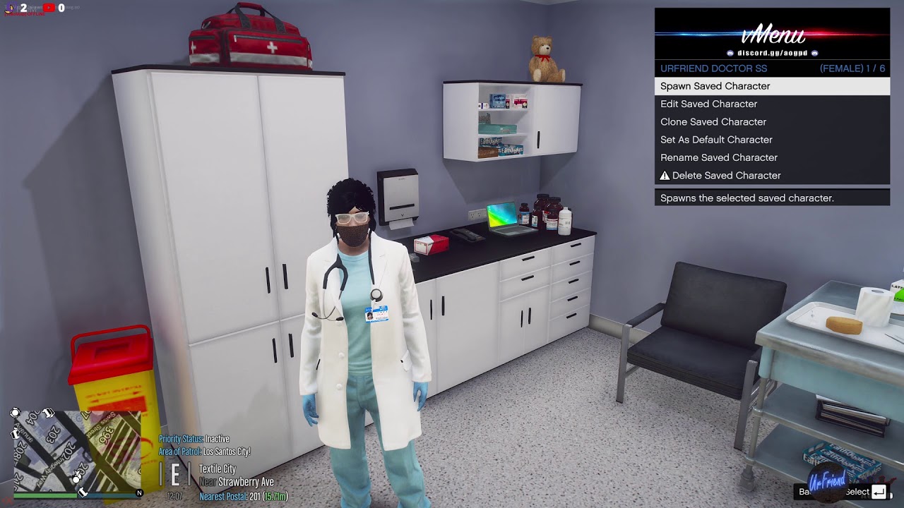 GTA V Roleplay/RP FiveM | Doctor RP