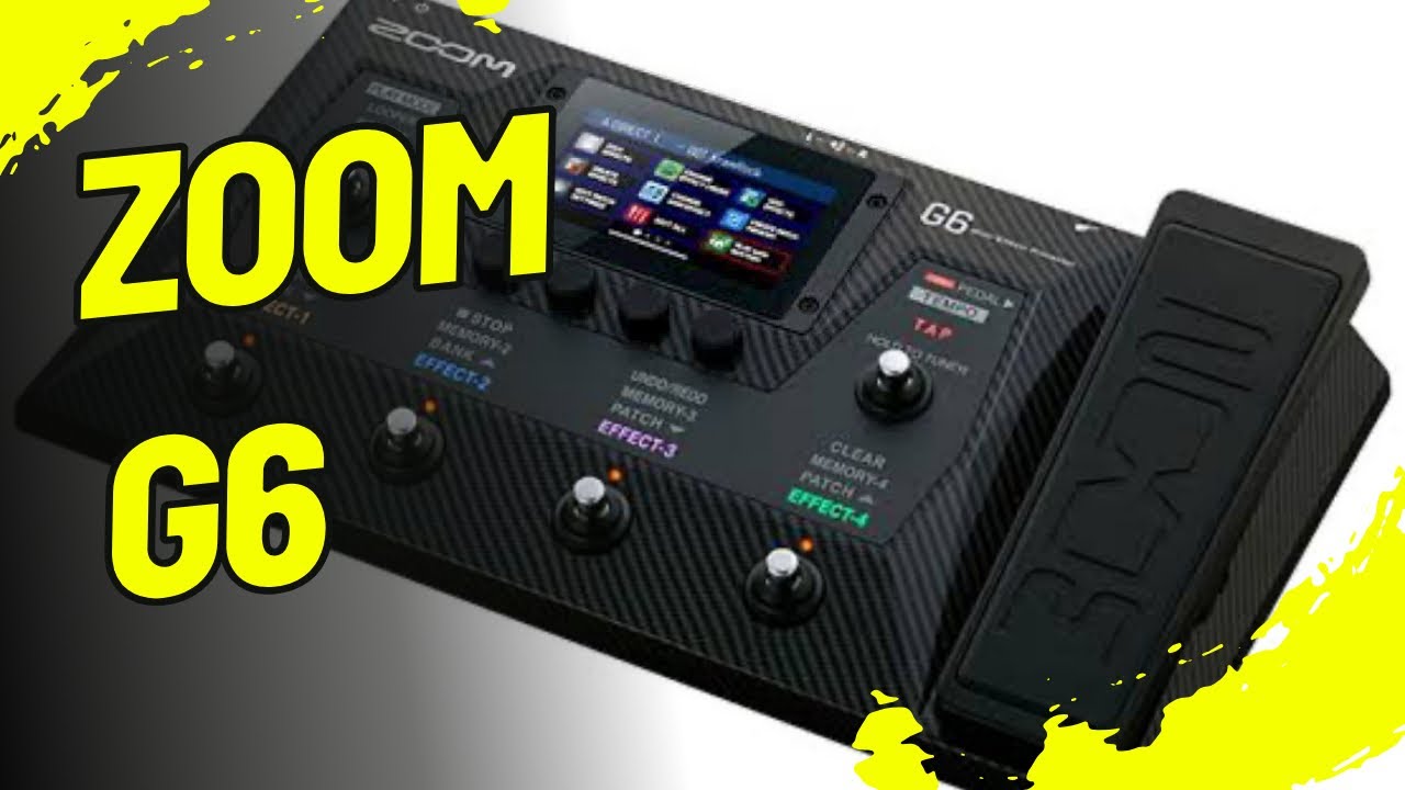 ZOOM G6 AÇILIŞI VE İLK AYARLAR