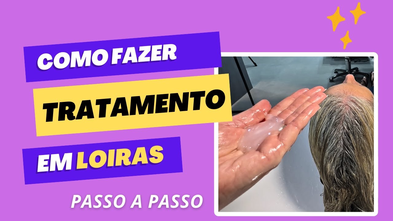 COMO FAZER TRATAMENTO NO CABELO QUE TEM LUZES E PROGRESSIVA - passo a passo detalhado