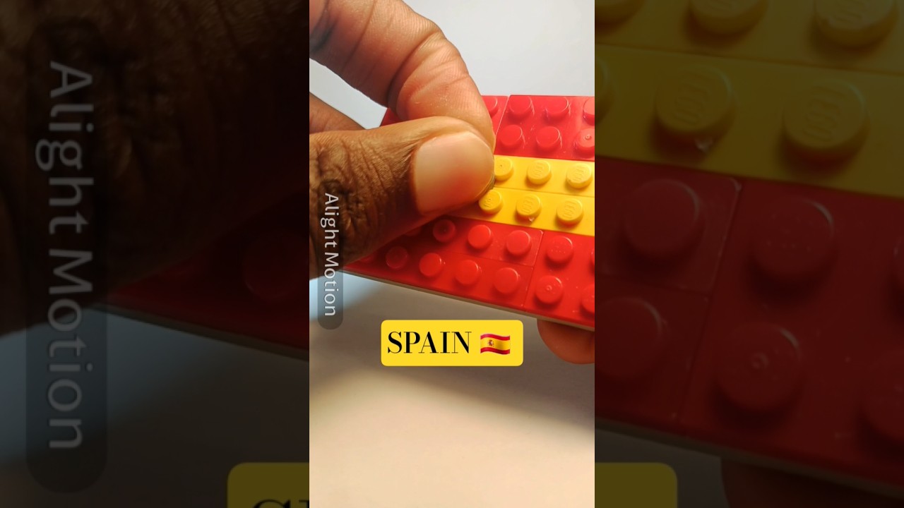 Building WORLD Flags With LEGO 😱🇪🇸  - Part 2