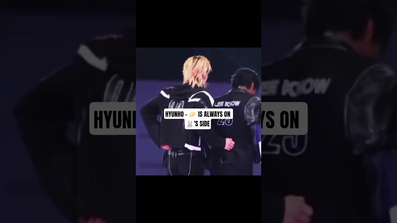 HYUNHO - 🥟 IS ALWAYS ON 🐰'S SIDE... 🥟🐰❣️ 