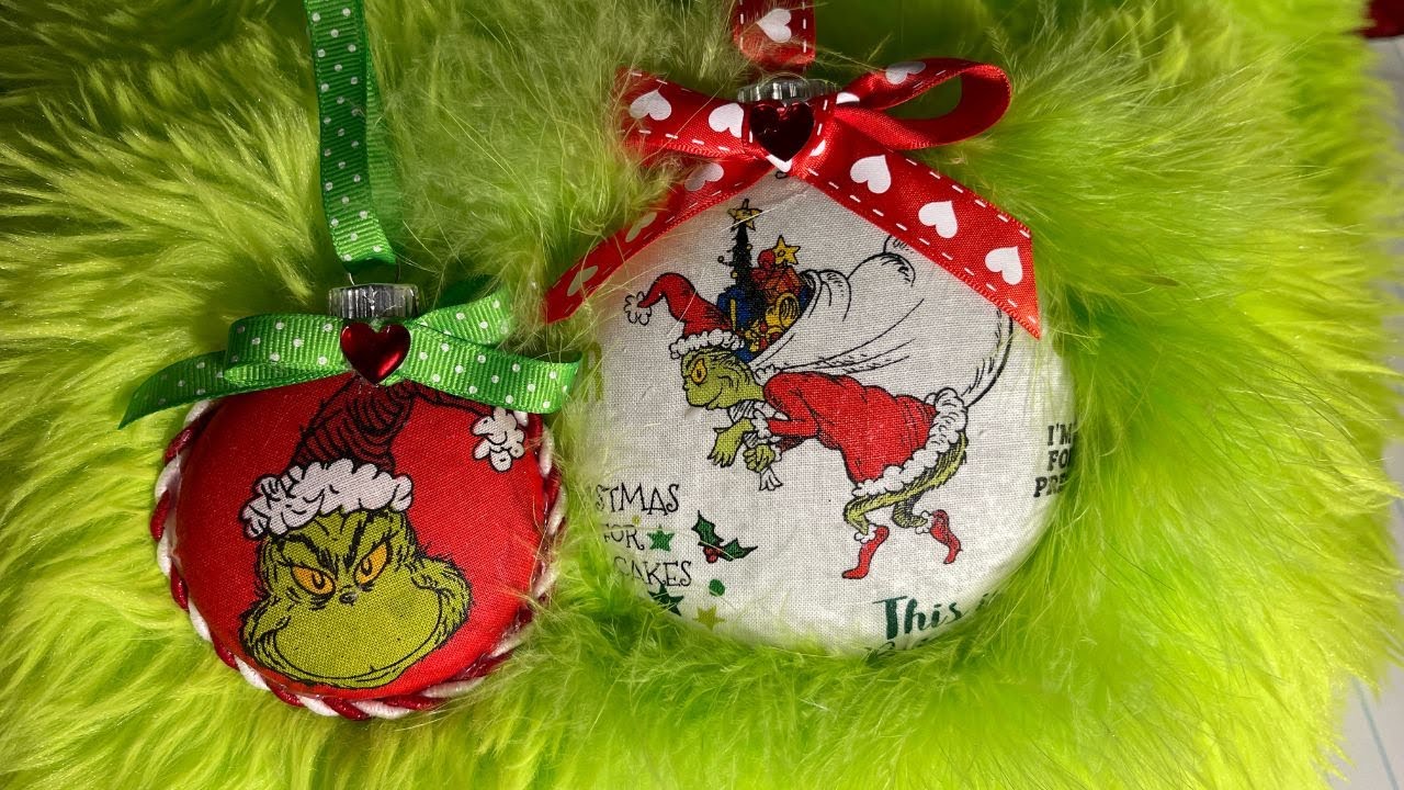 How to make a Grinch Christmas Ornament on Glass Baulbs! 2022 New Updated version