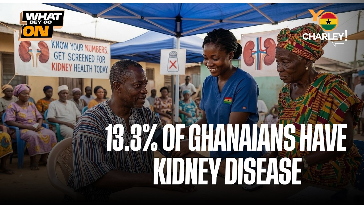 Over 4 Million Ghanaians Have Kidney Issues | What dey Go On