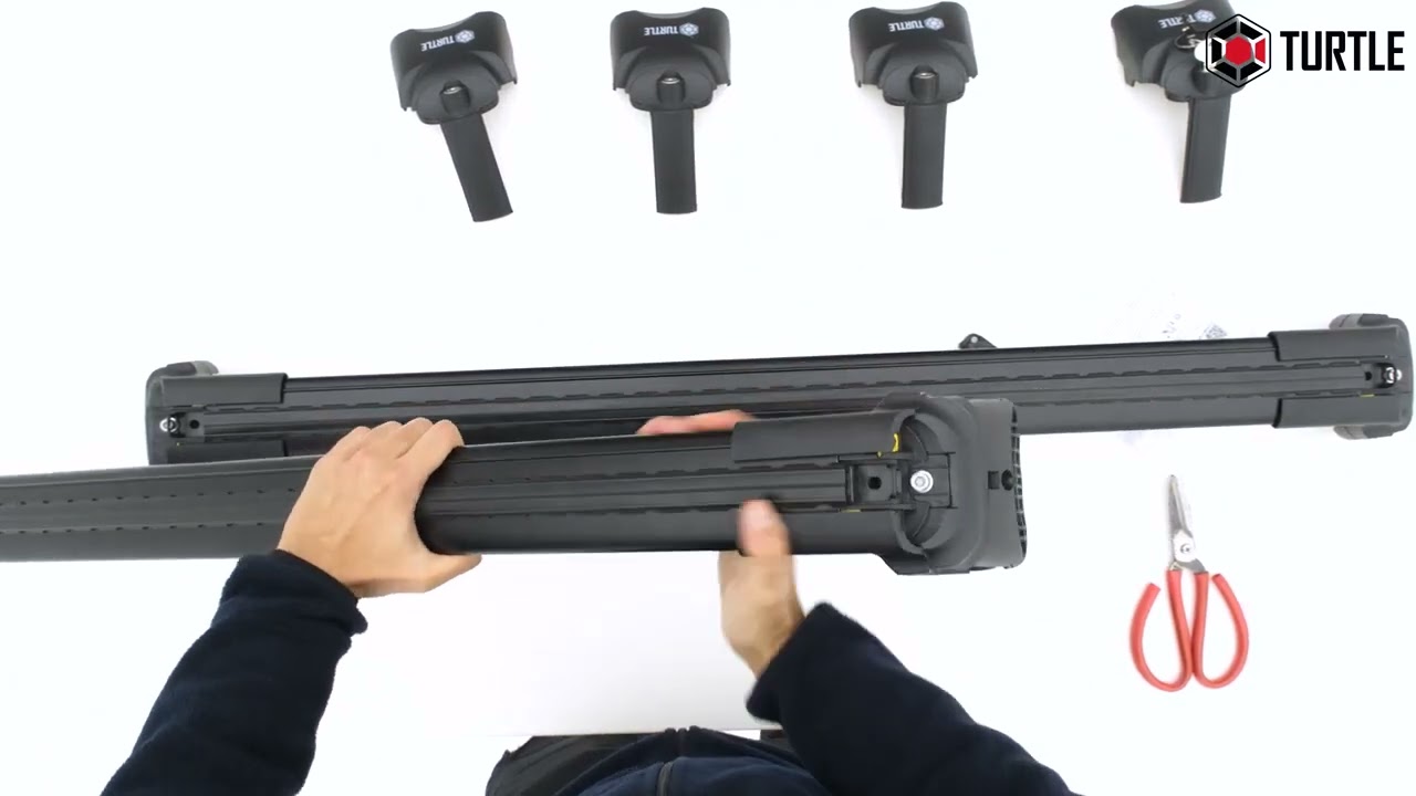 Takstativ Turtle Air 2 Flush Rails - Innhold og installasjon. #takbøyler #roofrack #biltilbehør